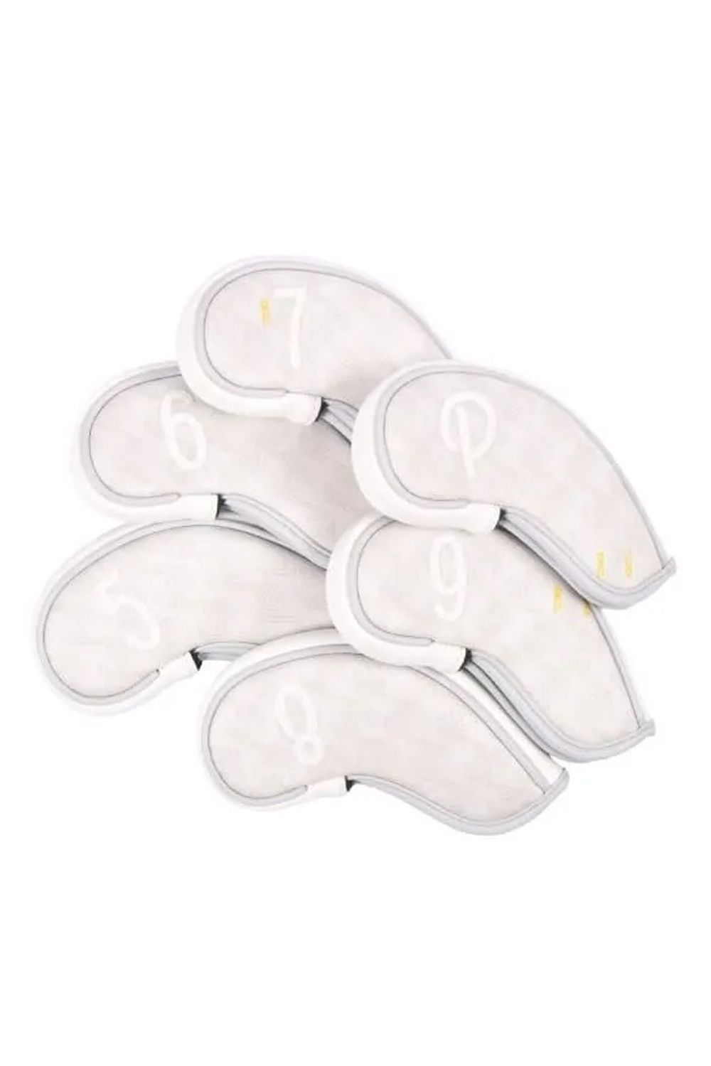 【26SS】 6P IRON COVER SET / オリジナルテキスタイル アイアンカバー(6個セット) (モノホワイト)*