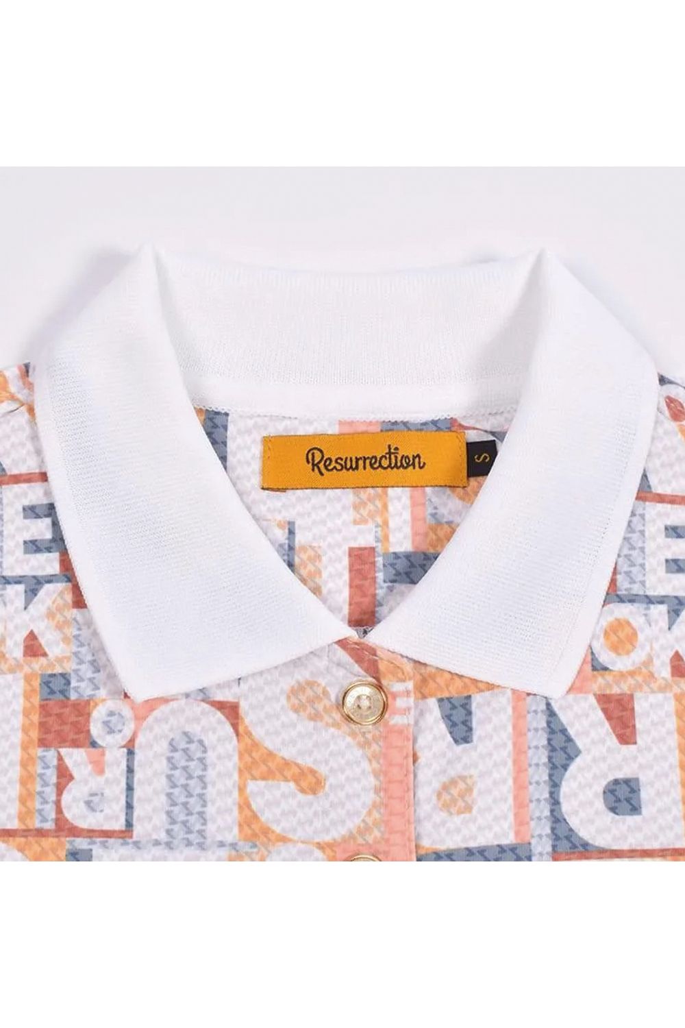 【26SS】【レディース】 JUNCTION POLO / 総柄プリント ポロシャツ (デイタイムジャンクション)*