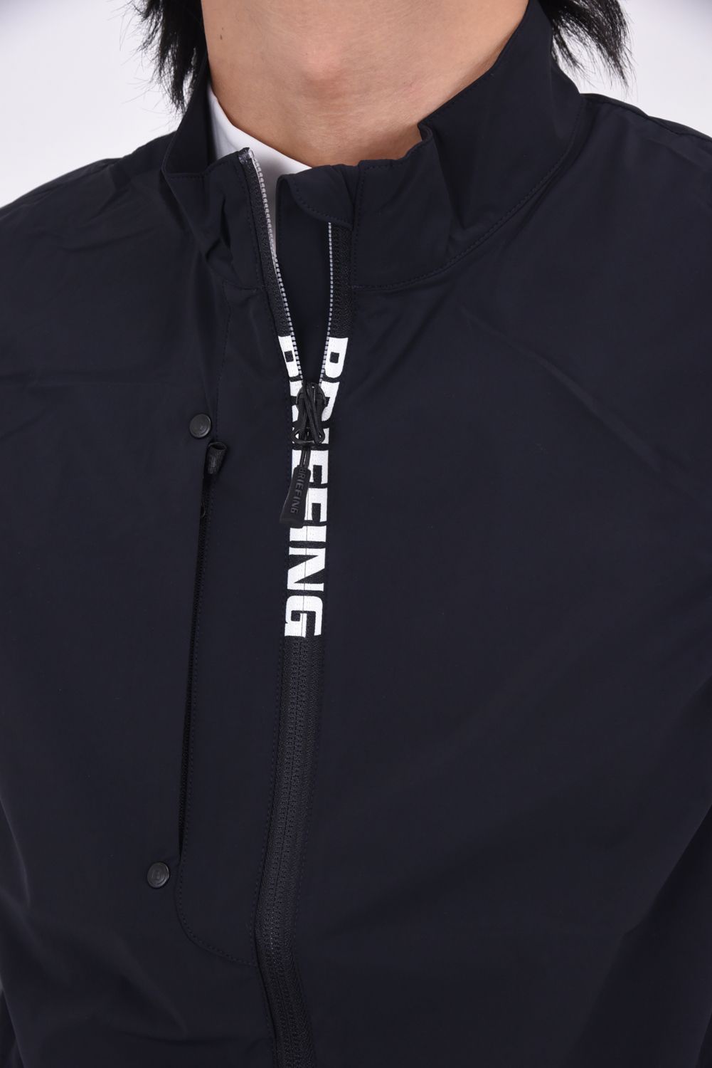 【25AW】 POCKETABLE WIND VEST / ポケッタブル ライトベスト (ブラック)