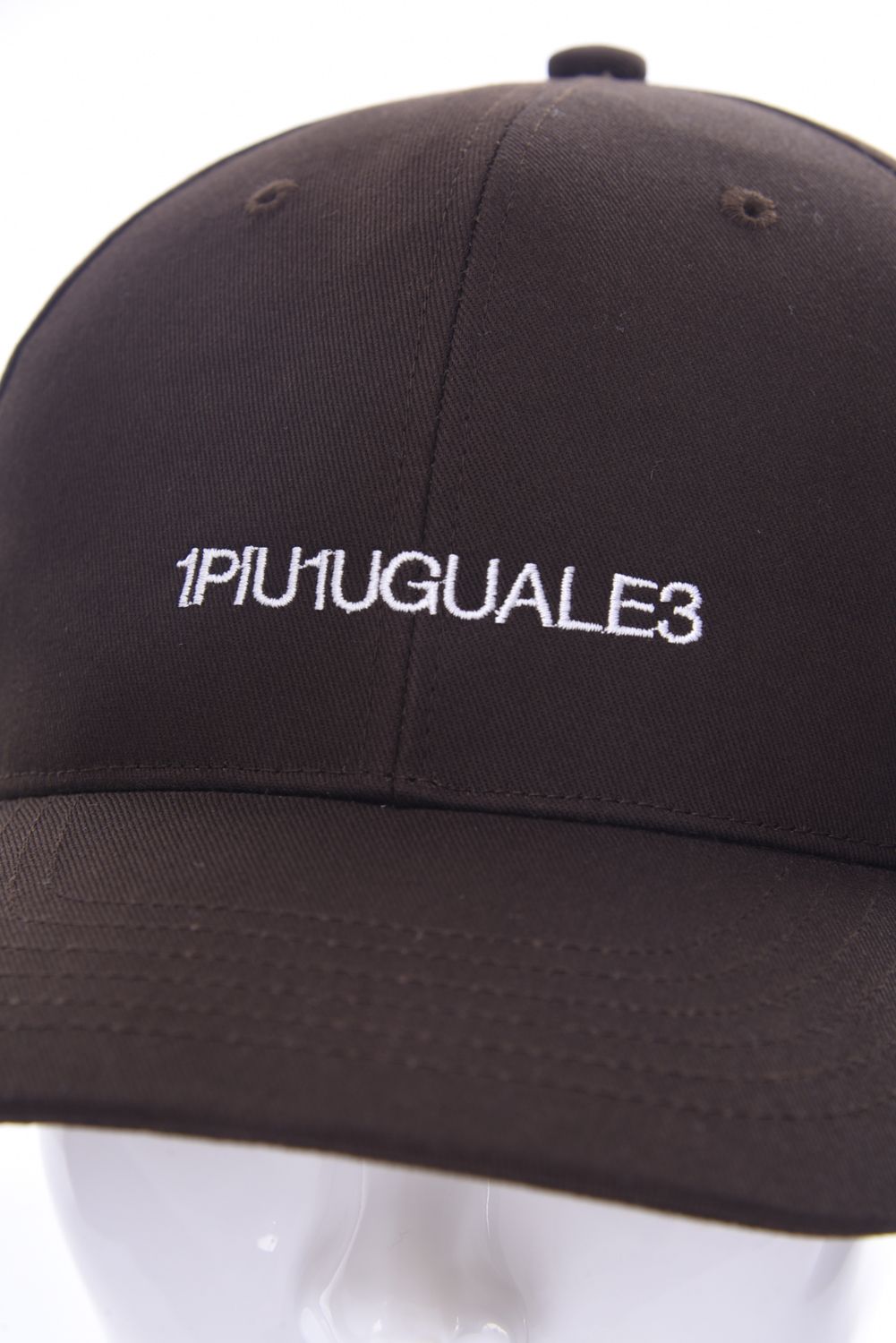 1PIU1UGUALE3 GOLF - COTTON 6 PANEL CAP / ブランドロゴ刺繍