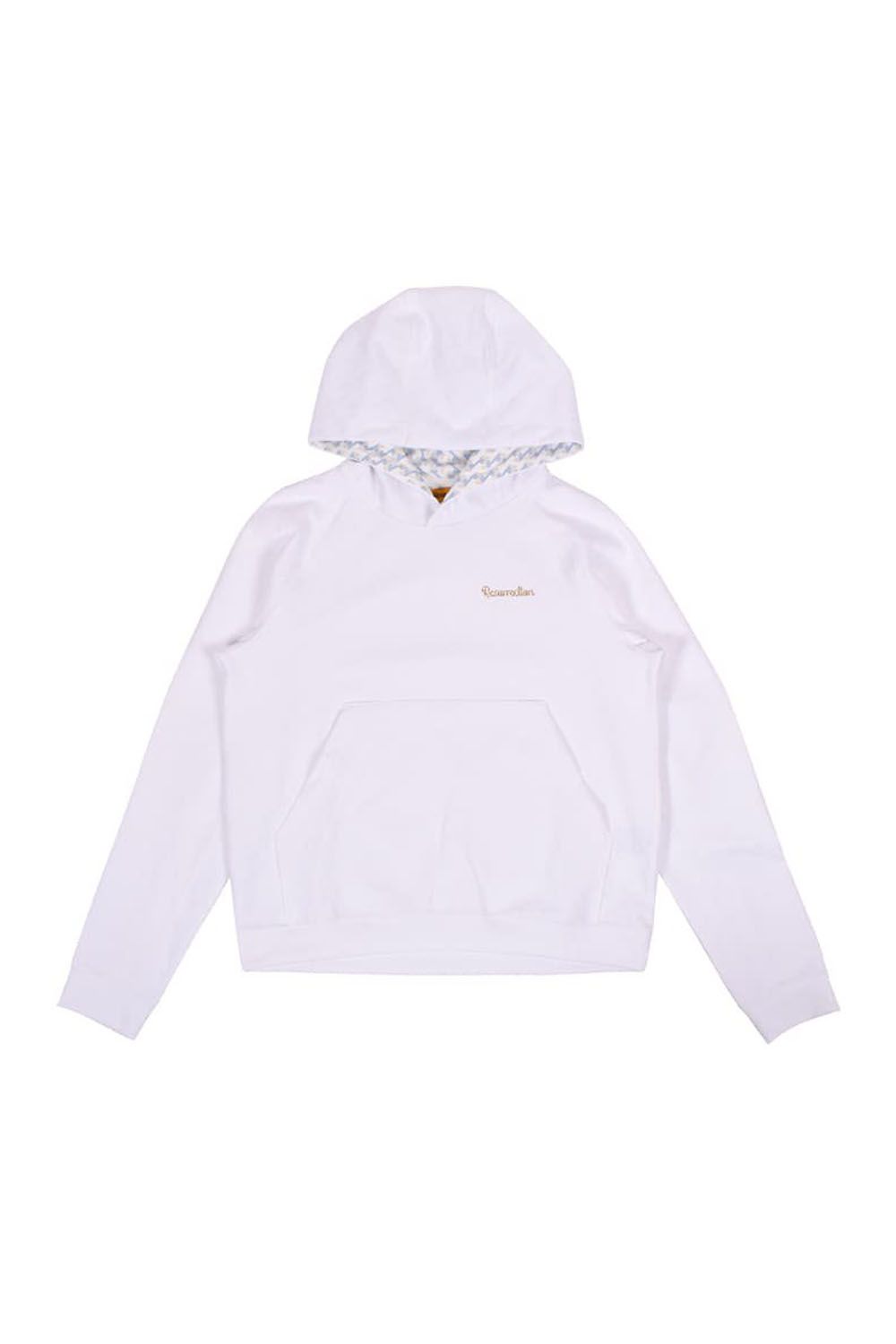 【レディース】 WOMENS GM JACQUARD HOODIE PULLOVER / ジャガードパーカープルオーバー (ホワイト)*