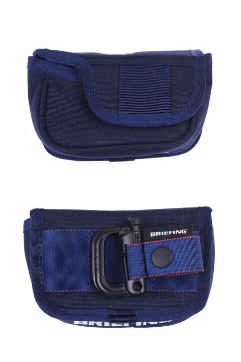 【1000Dコーデュラナイロン】 HALF MALLET PUTTER COVER FIDLOCK / ハーフマレット型 パターカバー (ネイビー)