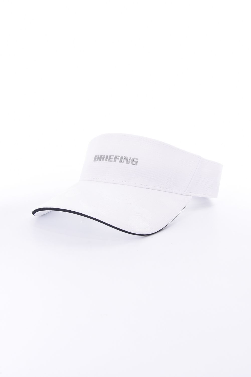【26SS】 MEN'S CAMO JQ VISOR / カモフラージュジャカード サンバイザー (ホワイト)