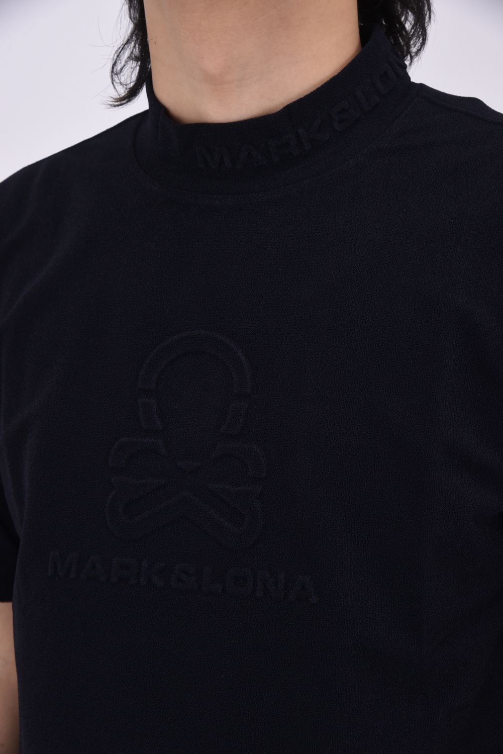 MARK&LONA - 【25SS】 EVER ECONYL® MOCK NECK TEE / パイル素材 MARK&LONA - 【25SS】 EVER ECONYL® MOCK NECK TEE / パイル素材
