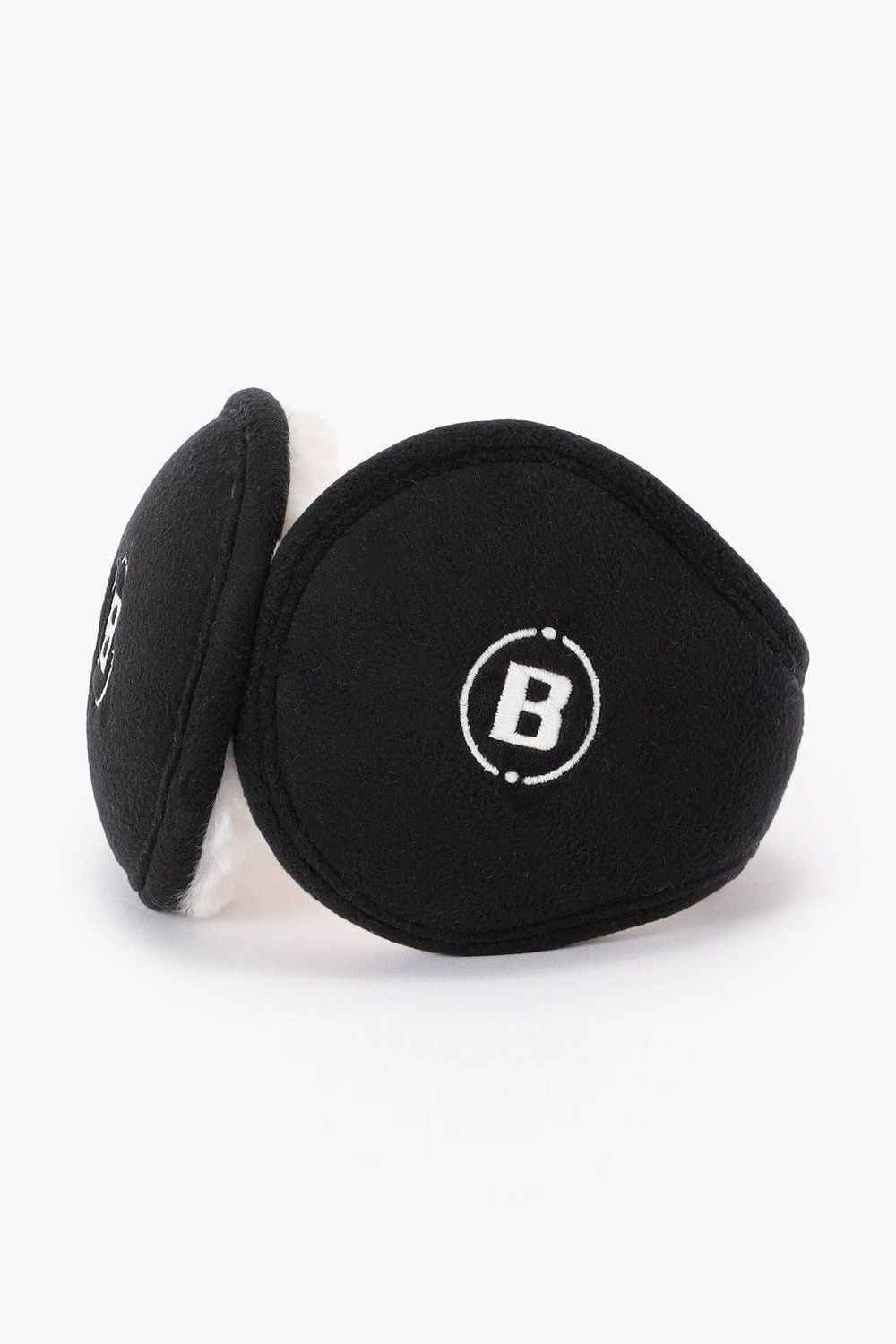 【26AW】【プレゼント好適品】 MICRO FLEECE EAR MUFF / マイクロフリース エコファー イヤーマフ (ブラック)