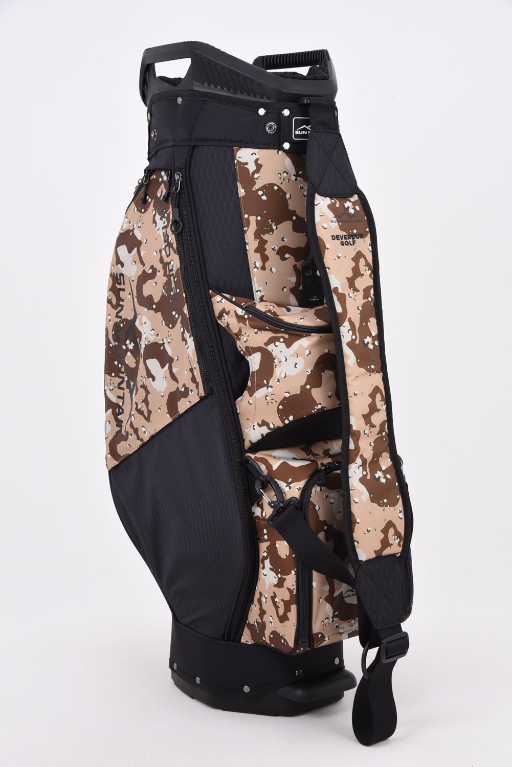【26AW】 SUN MOUNTAIN x DEVEREUX CADDIE BAG / デザートカモフラージュ カートタイプ キャディバッグ (ブラウン)