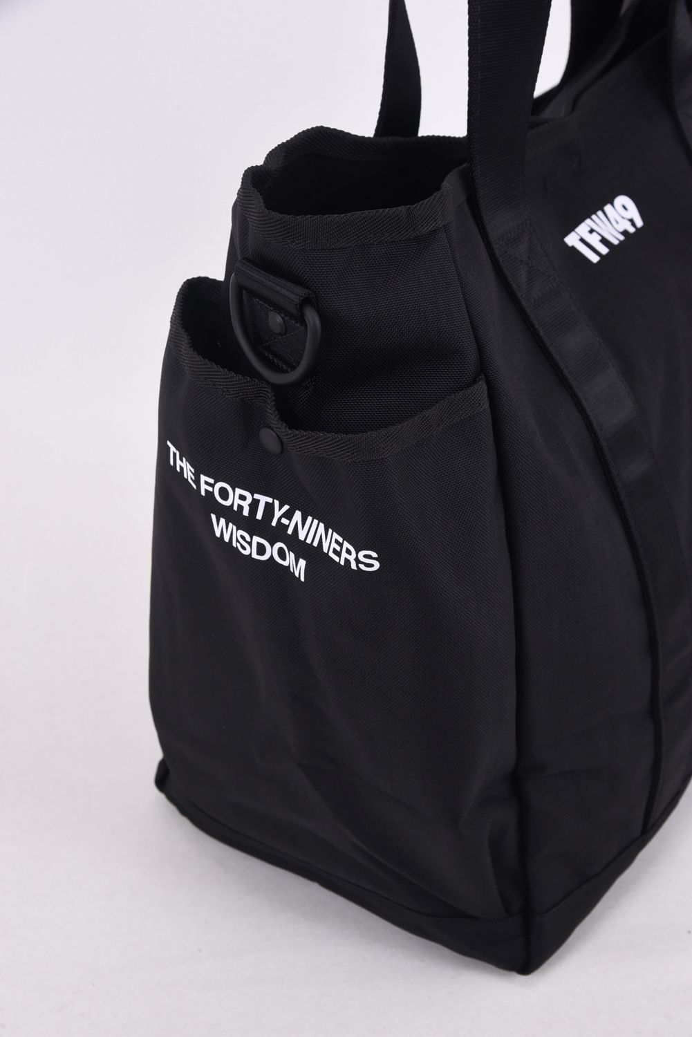 NYLON TOTE BAG / ナイロン トートバッグ (ブラック)