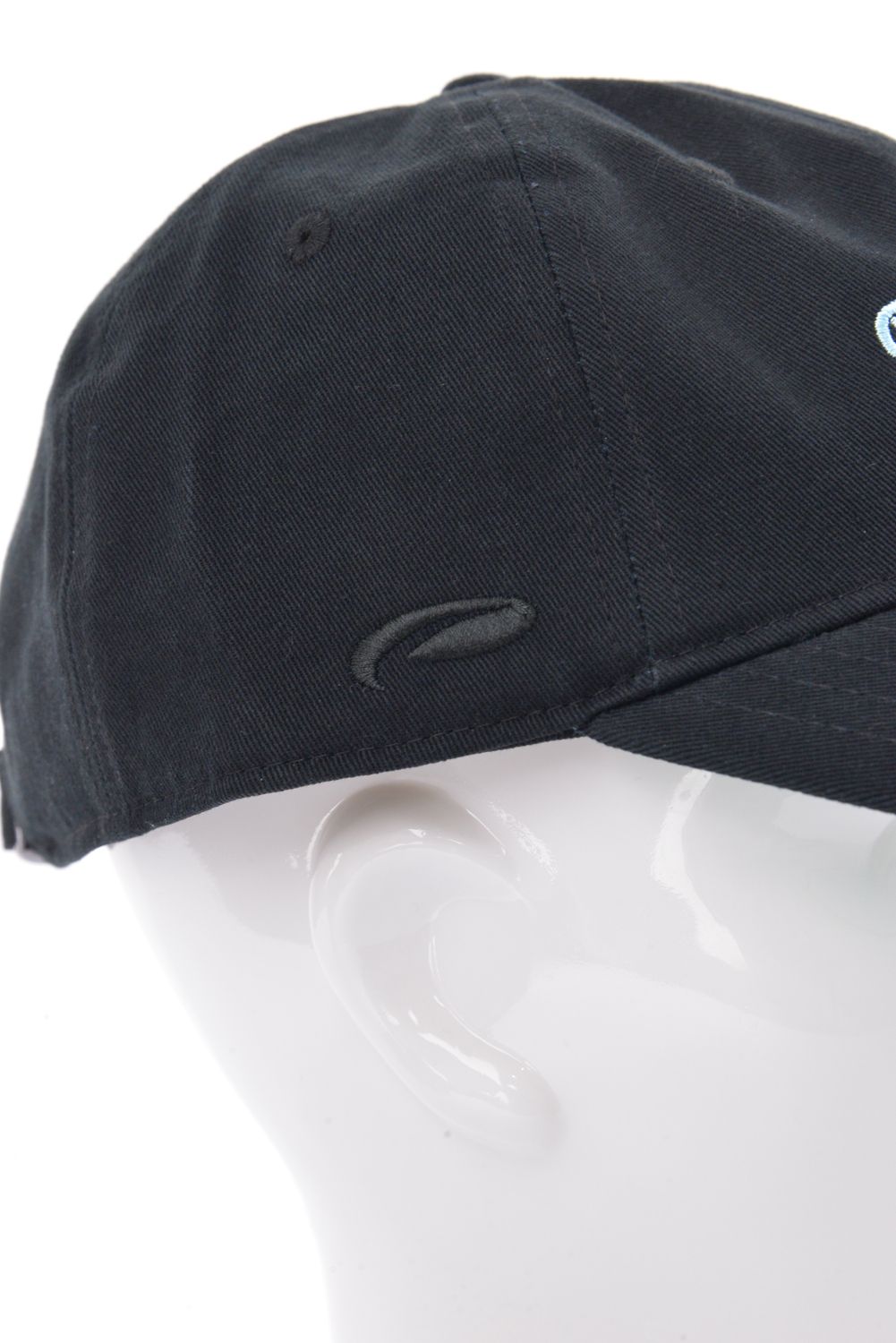 【丸山茂樹プロエディション】 BASIC LOGO CAP / ベーシック ロゴ キャップ (ブラック×ミントブルー)