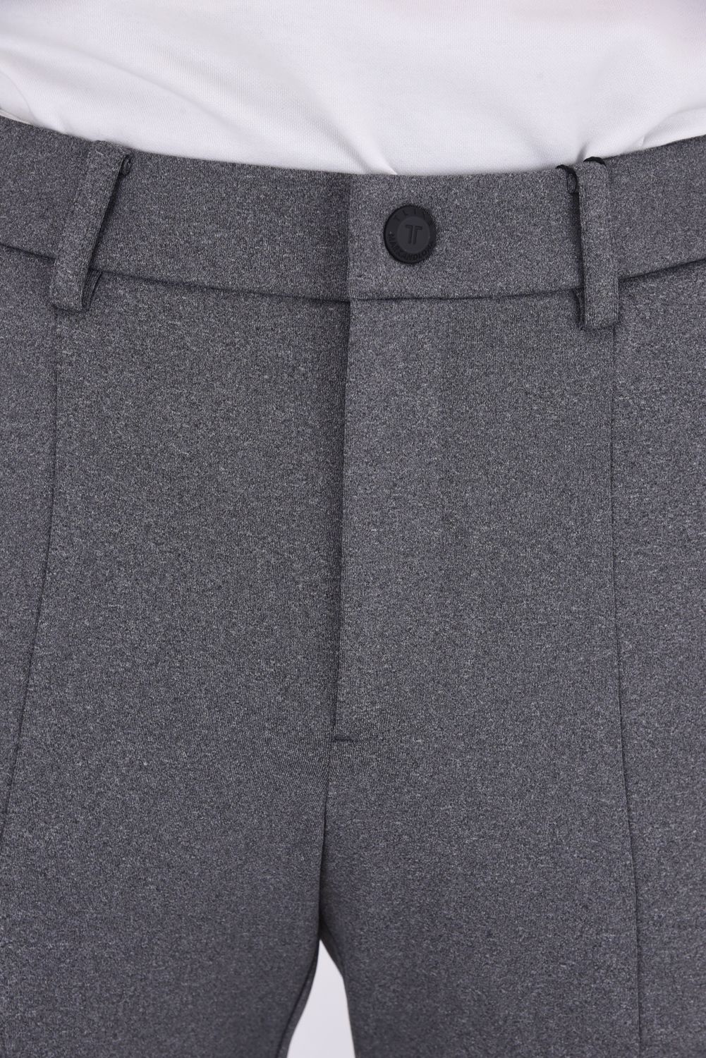 【26SS】【T-LINE】 CONTOUR FLEX CARGO JOGGER / モノトーン ポリエステルトリコット カーゴライクジョガーパンツ (グレー)