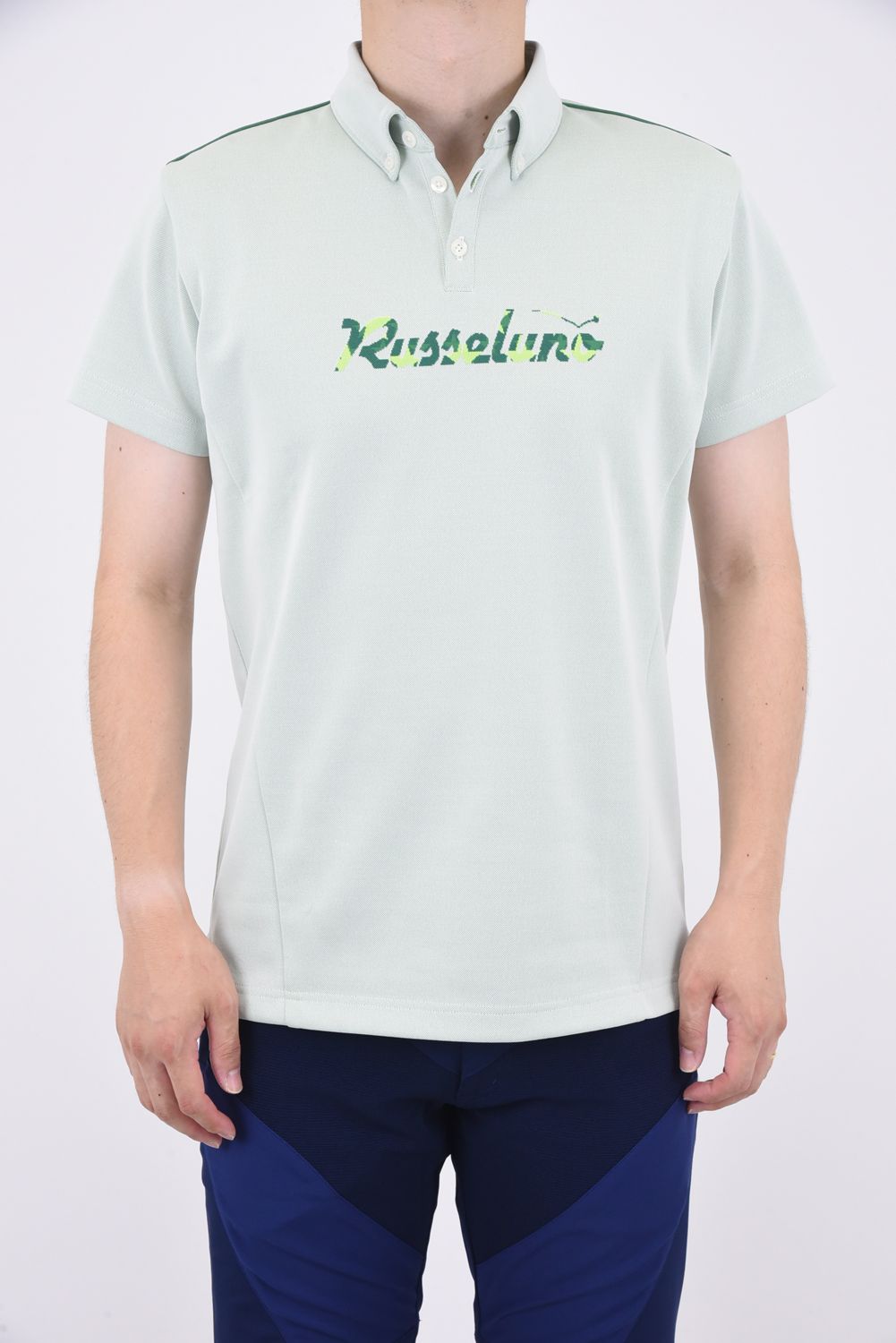 BIG LUCHA JQ POLO / オリジナルジャガード ポロシャツ ミント