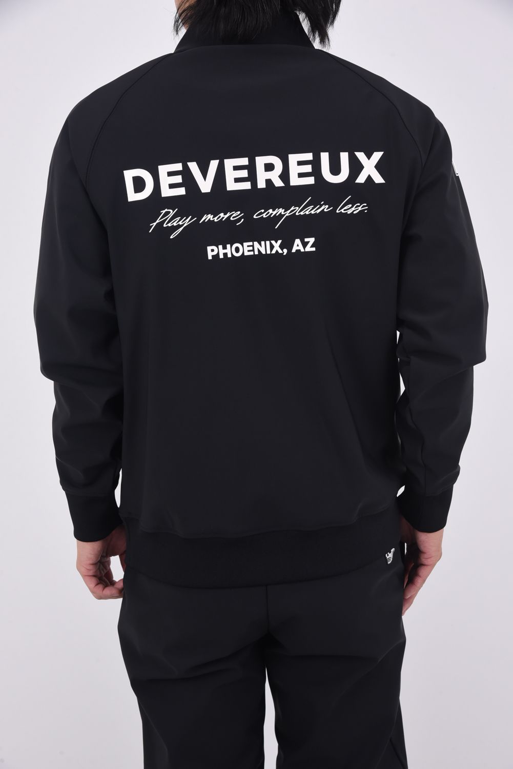 【25AW】 VALLY 3層 フリース ハーフジップ プルオーバー (ブラック)