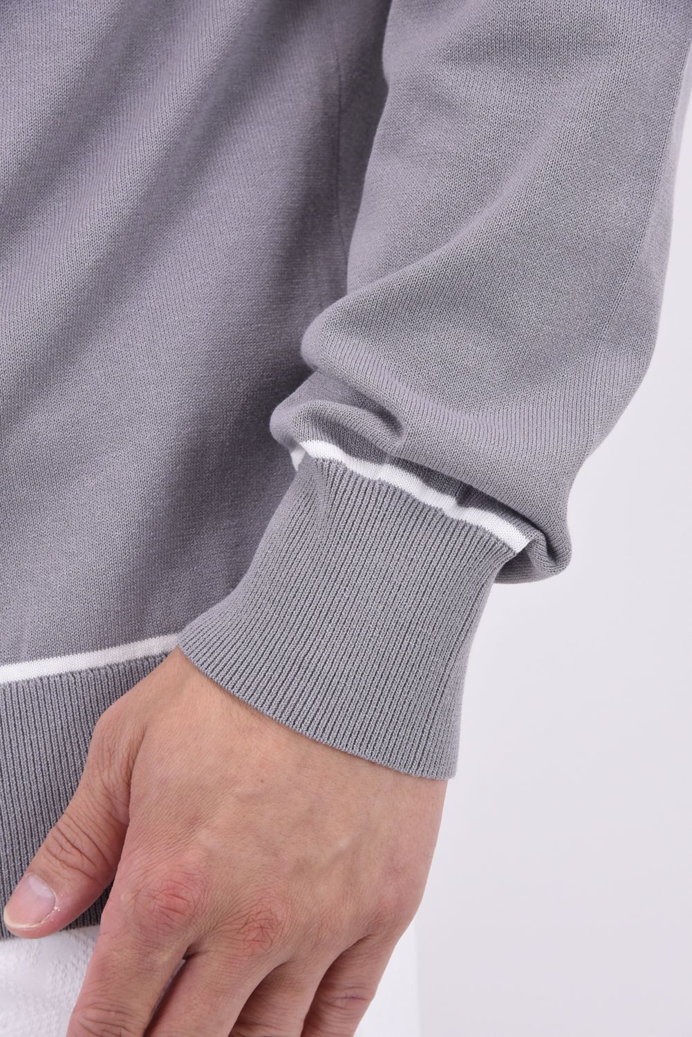 Resurrection - MENS LOGO KNIT CREW NECK / ブランドロゴ