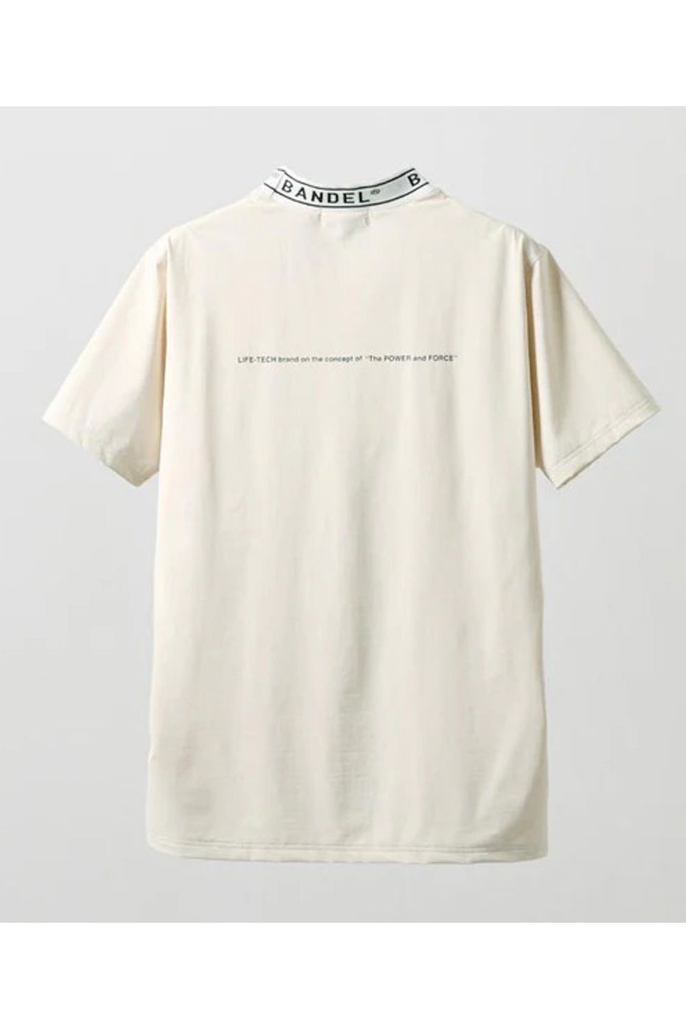 【26SS】 JACQUARD MOCK NECK / ジャガードモックネックシャツ (オフホワイト)