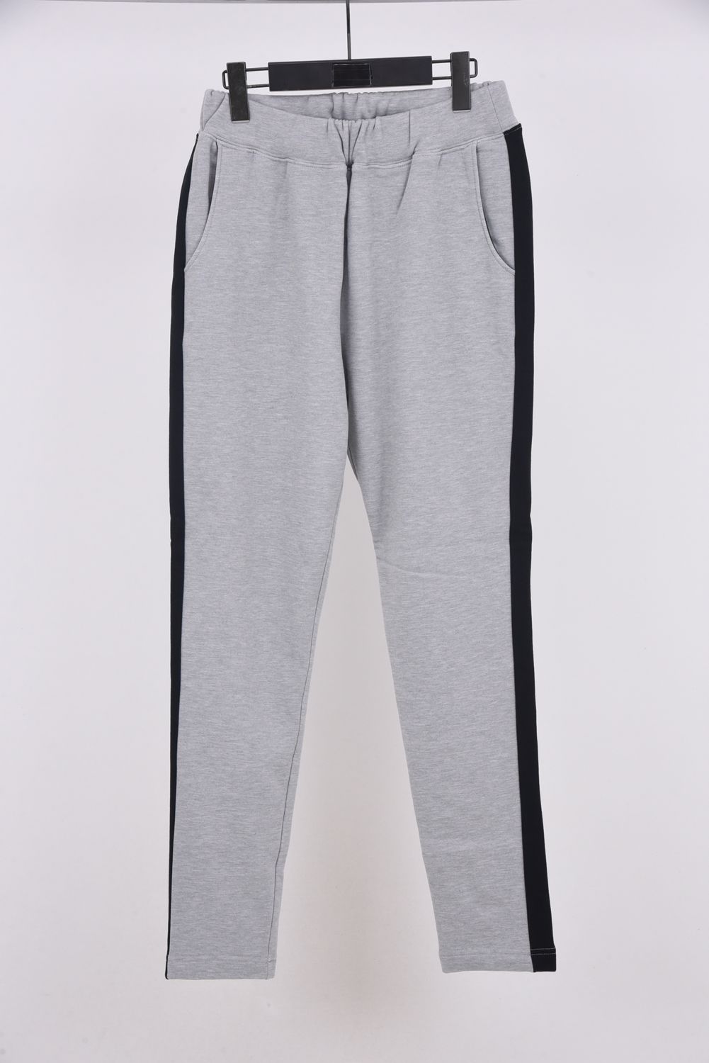 【25AW】【レディース】 LINE JOGGER SWEAT PANTS / ライン ジョガー スウエット パンツ (杢グレー)