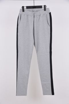 【25AW】【レディース】 LINE JOGGER SWEAT PANTS / ライン ジョガー スウエット パンツ (杢グレー)