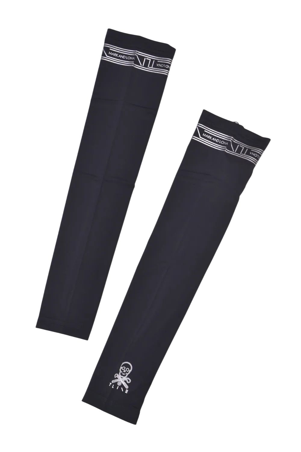 【26SS】【T-LINE】 ARM COVER / ブランドロゴ箔プリント アームカバー (ブラック)