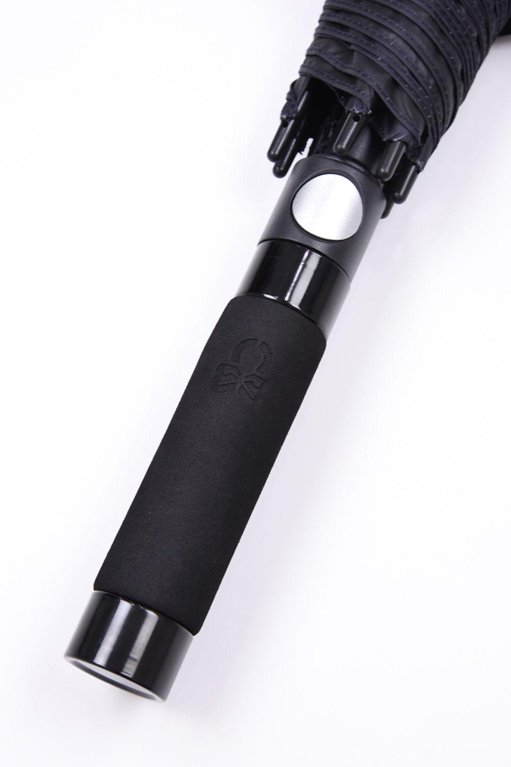 【26AW】 SHELTER CANOPY UMBRELLA / レインボーカモ 自動オープン機能 UVカット 大型アンブレラ (ブラック)