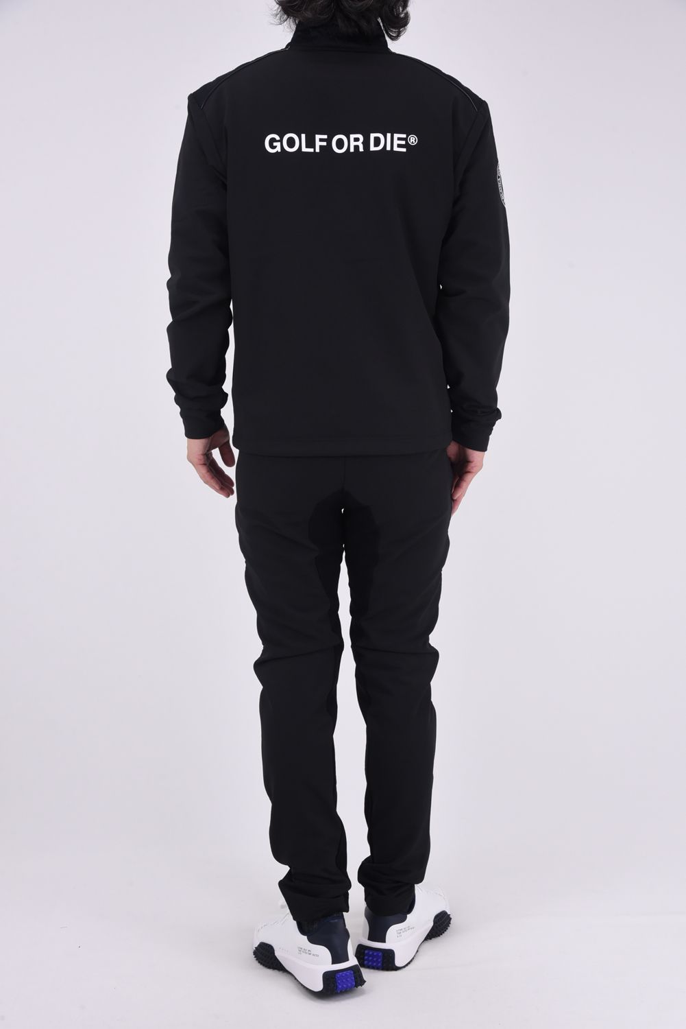 SYNAPCE QUILTED HYBRID TAPERED PANTS / キルティング ハイブリッド パンツ (ブラック)