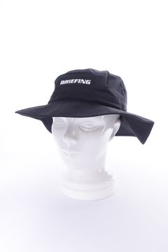【26SS】 MEN’S WATERPROOF WIDE HAT / ストレッチリップストップ 撥水ワイドハット (ブラック)