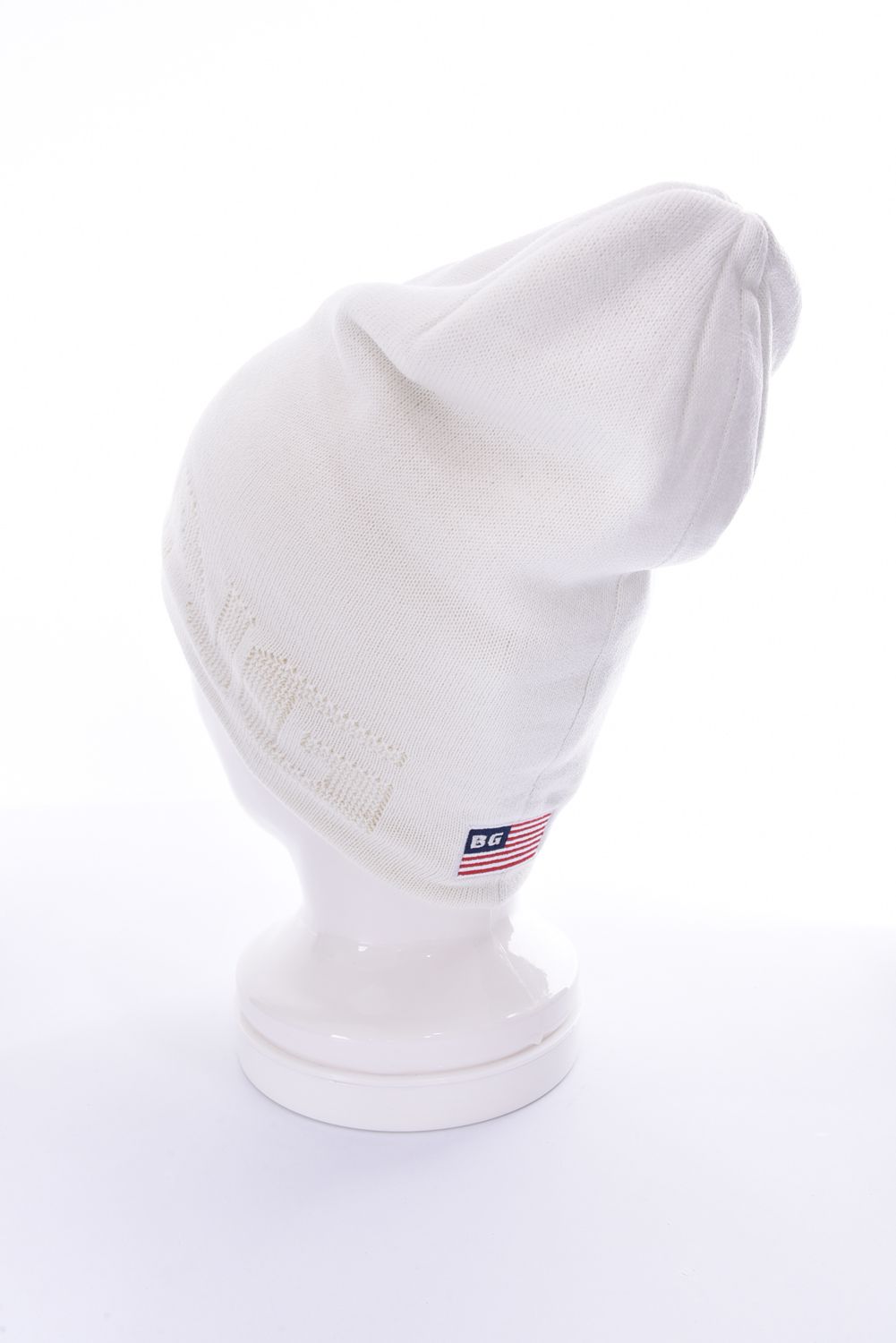 LOGO BEANIE / ロゴ ビーニー ホワイト