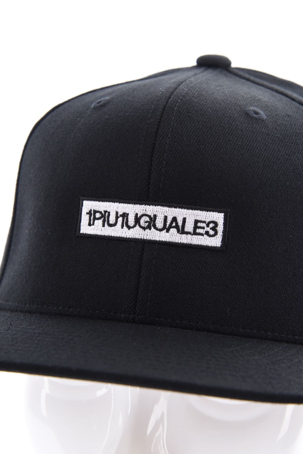【26AW】 PREMIUM SNAPBACK 113G LOGO CAP / スナップバック フラットキャップ (ブラック)
