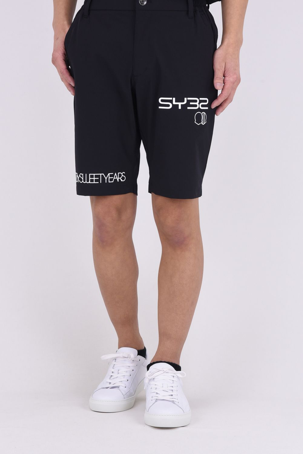 【26SS】 MINI DOT LIGHT STRECH SHORTS / ミニ ドット ライトストレッチ ショートパンツ (ブラック)