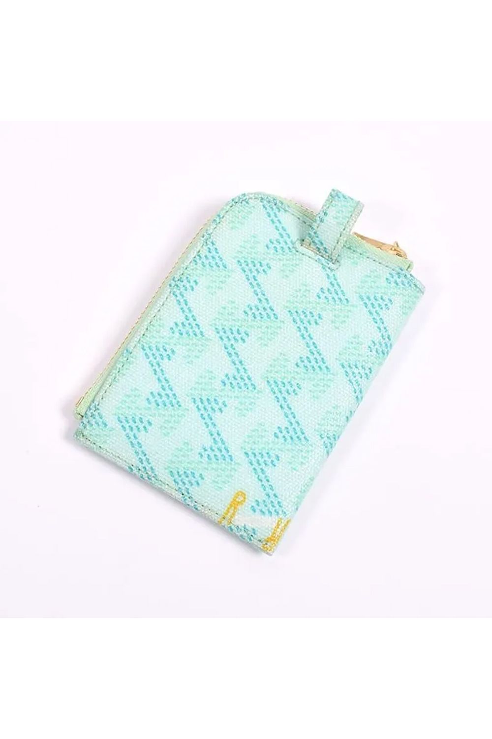 【プレゼント好適品】 Canary No.2 (カナリー) / ブランドオリジナルテキストスタイル マルチケース (アブサン／ブラウン)*