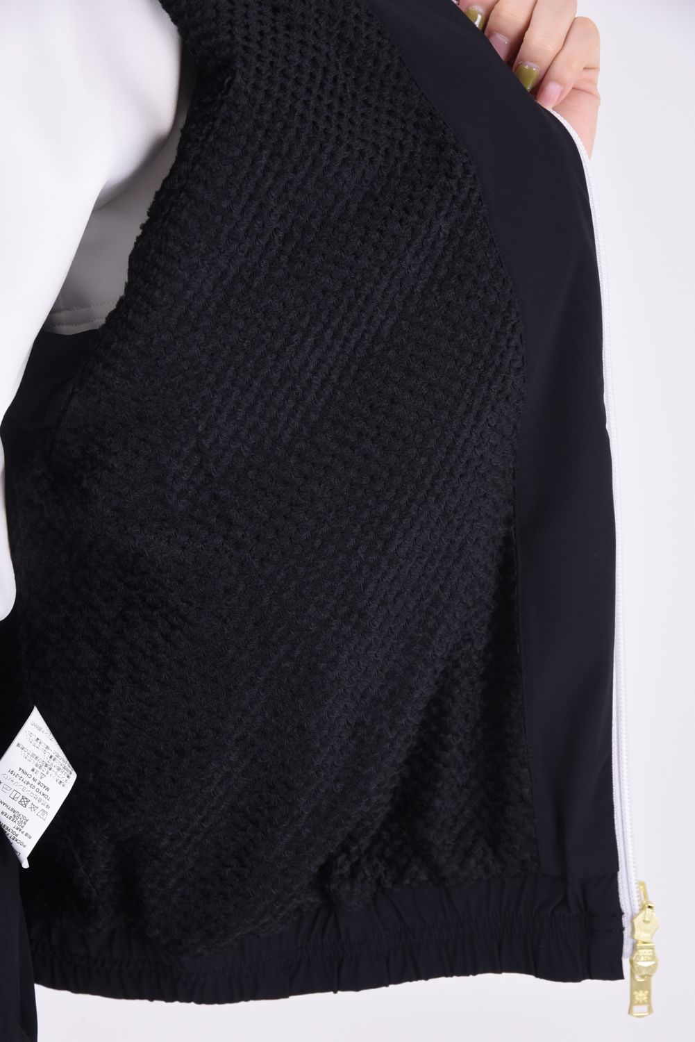 【レディース】CARVICO STRETCH ZIP UP JK / カルビコ生地 ストレッチ ジップアップ ジャケット (ブラック)*