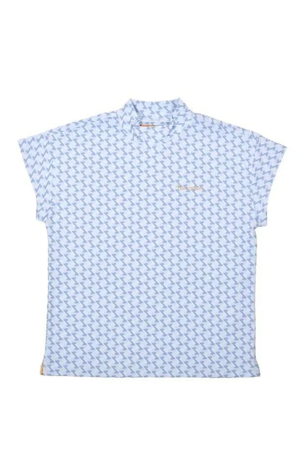 【26SS】【レディース】 WOMENS GM PRINT MOCK NECK / GMプリント モックネック (ブルー)*