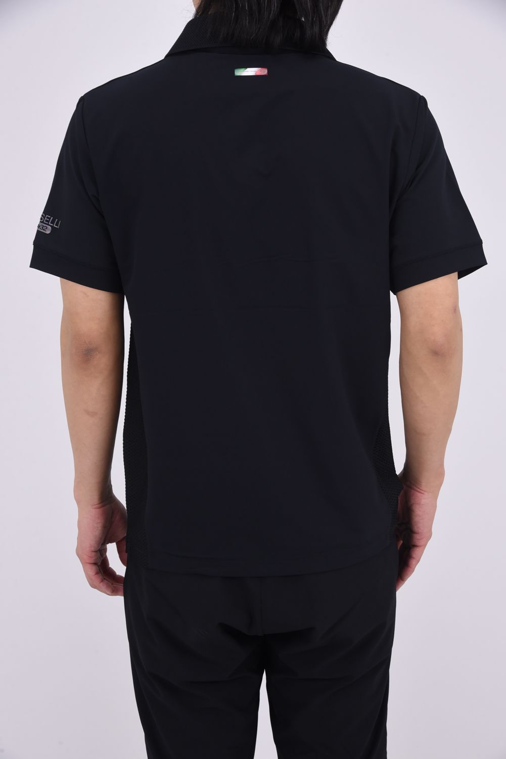 【26SS】 BOSELLI DRY POLO / ドライ ポロシャツ (ブラック)