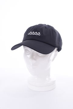 WAVE LOGO CAP / ウェーブロゴ キャップ (ブラック)