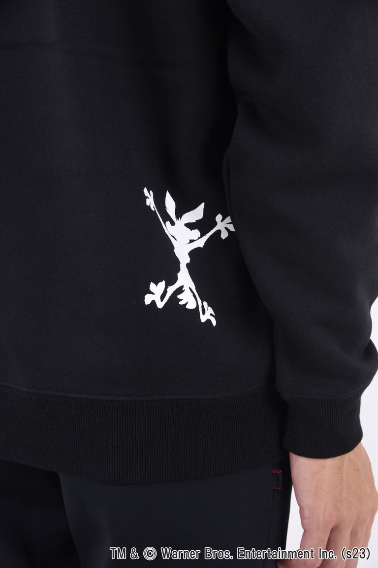 MARK&LONA - WILE E APPLIQUE CREW SWEAT / LOONEY TUNES 