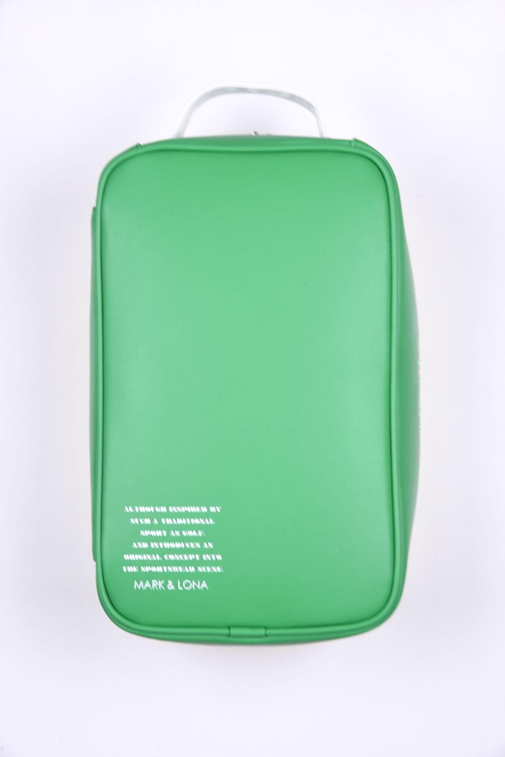 【26SS】 ML DUAL-TONE SHOE BAG / バイカラー ロゴパッチワーク シューズバッグ (イエロー)