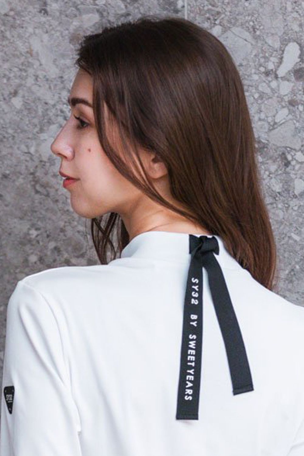 新品☆【SY32】 モックネックTEE Carvico RENEW WAVE