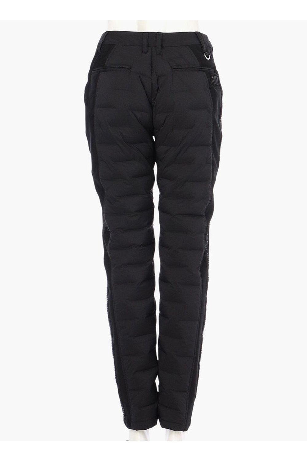 【25AW】【レディース】 WOMEN'S HYBRID DOWN PANTS / ストレッチタフタ ダイヤモンドロゴ ハイブリッドダウンパンツ (ブラック)