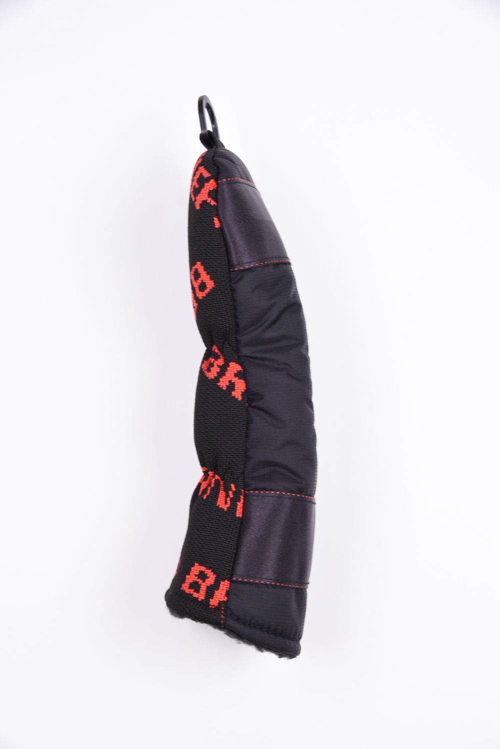 【26SS】 LOGO KNIT UTILITY COVER / 異素材ハイブリッド ユーティリティカバー (ブラック)