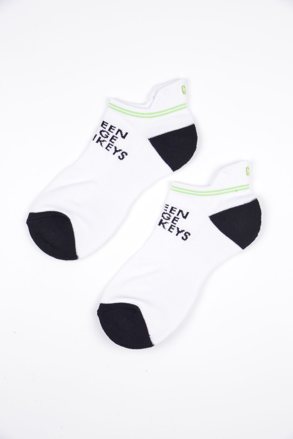 【26SS】 ANKLE SOCKS / ブランドロゴジャカード アンクルソックス (ホワイト)