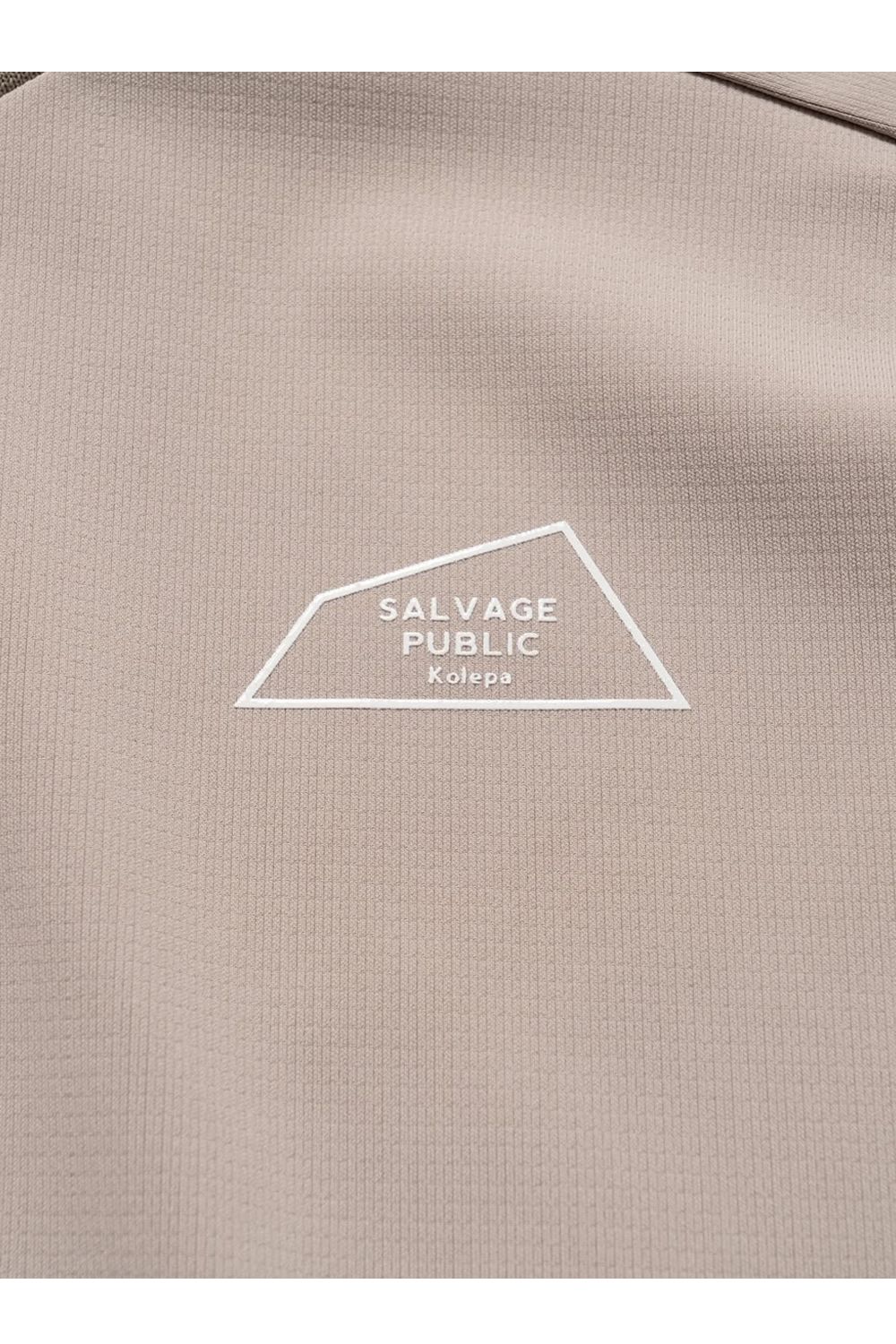 【2026SS】 Alohea Mockneck SS（LOCAL GOLFERS UNION） / ショートスリーブ モックネックTシャツ (ベージュ) （3月入荷予定）