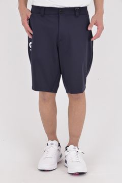 【26SS】 NEOPRENE DOUBLE PANTS / ネオプレーン サイドロゴ ショートパンツ (ネイビー)