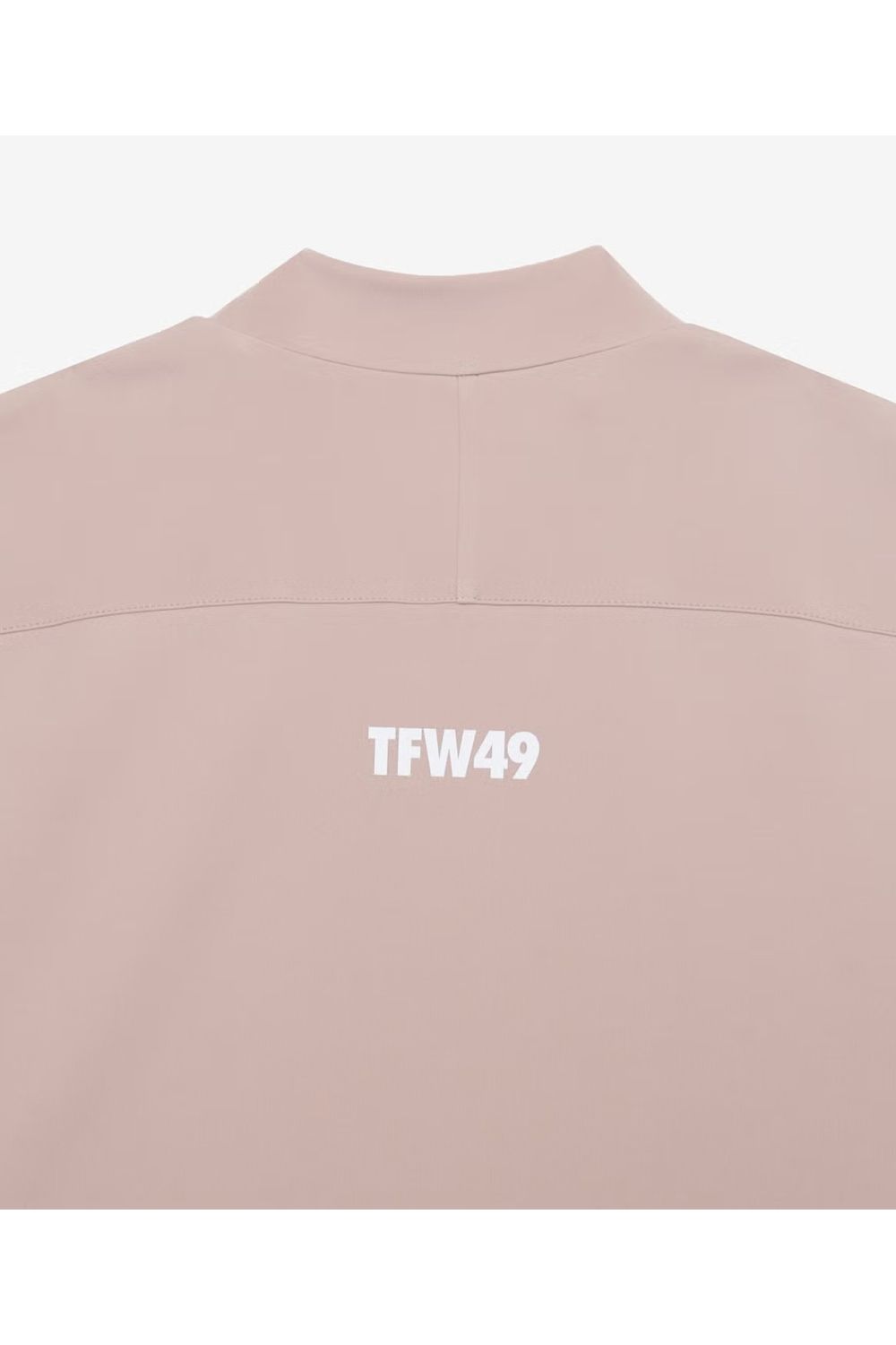 【26SS】【レディース】 RELAX HALF MOCKNECK TEE / モックネックTシャツ (ピンクベージュ)