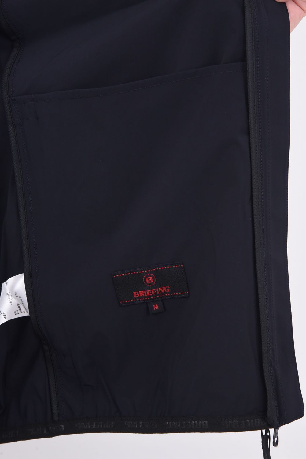 【25AW】 POCKETABLE WIND VEST / ポケッタブル ライトベスト (ブラック)
