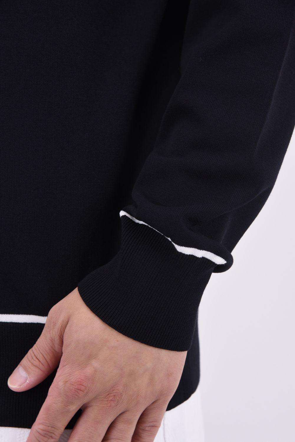 Resurrection - MENS LOGO KNIT CREW NECK / ブランドロゴ