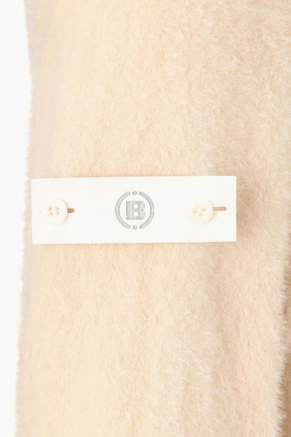 【25AW】【レディース】WS SHAGGY LOGO TURTLENECK KNIT / タートルネックニット (ベージュ)