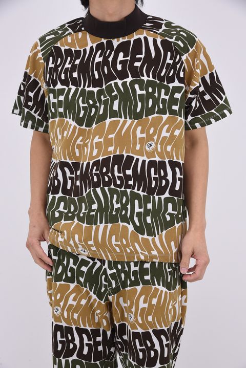 【2026SS】 ORIGINAL PRINT MOCK NECK / オリジナルプリント モックネック （ベージュ）