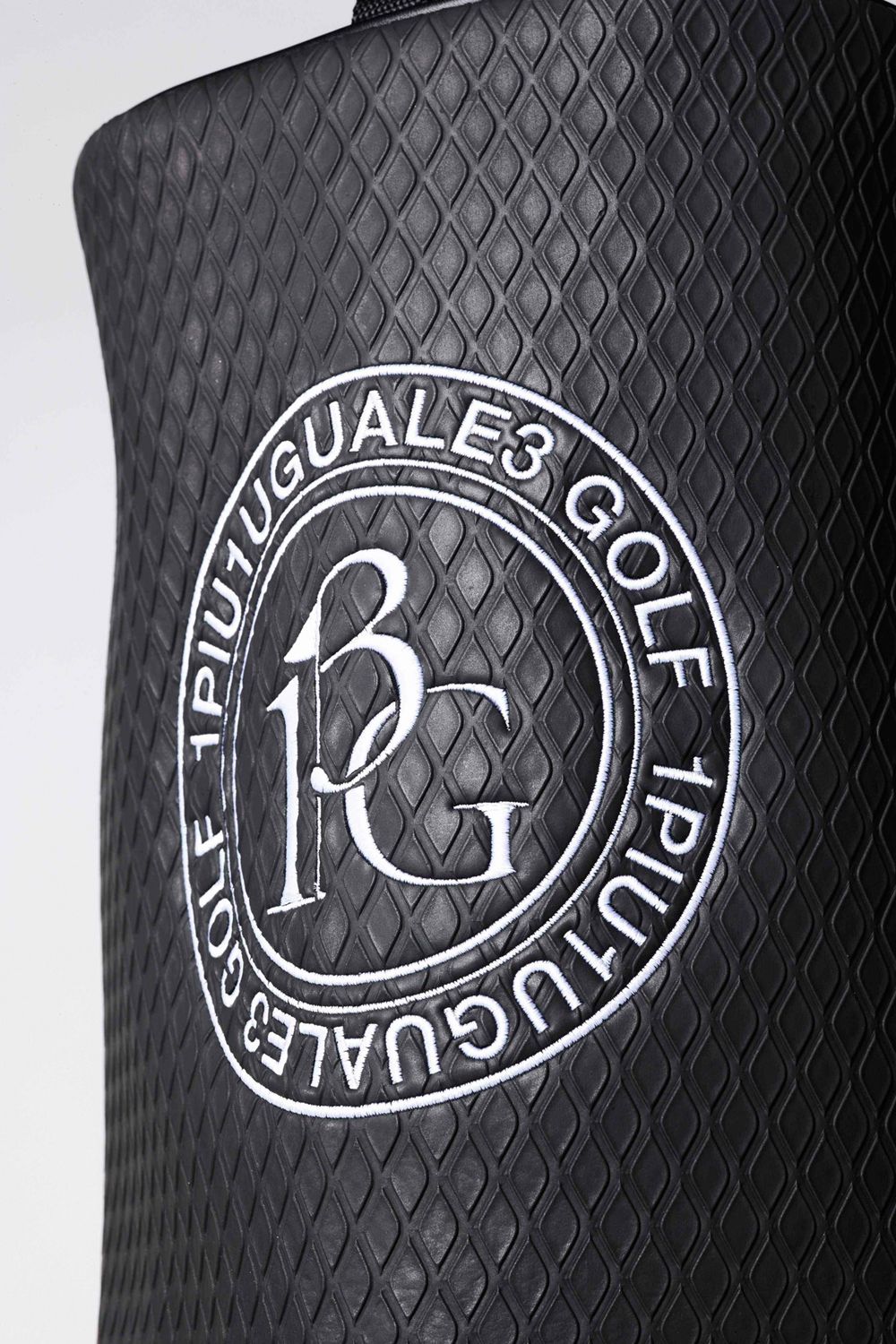 【銀行振込・代金引換不可】【返品・交換不可】 STAND CADDIE BAG / 113ロゴ刺繡 スタンド キャディバッグ ブラック (9月~10月頃入荷予定)