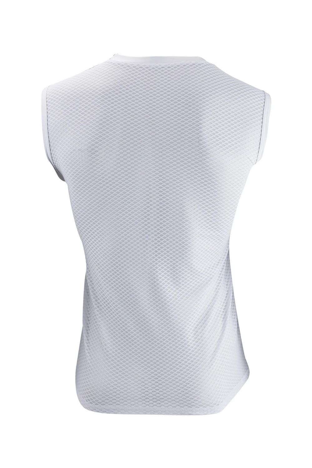 【返品・交換不可】 ICE MESH VNECK sleeveless / Vネック ノースリーブ メッシュ 機能性冷感インナー (ホワイト) (ユニセックス)