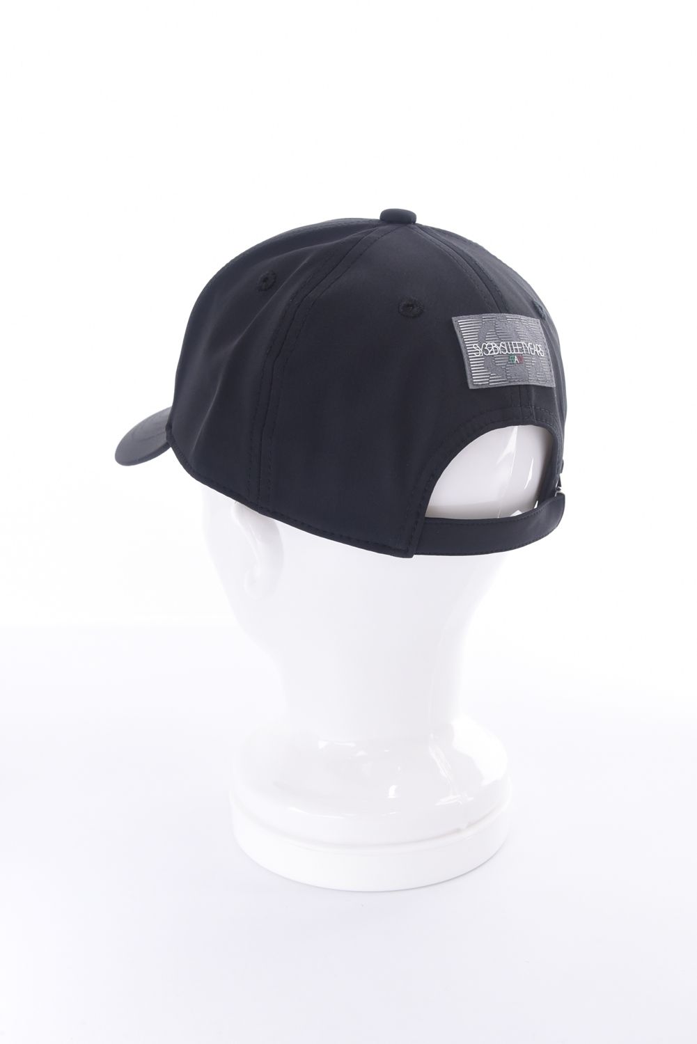 【26SS】 MINI HERRINGBONE EMB CAP / ミニヘリンボーン ロゴ刺繡 キャップ (ブラック)