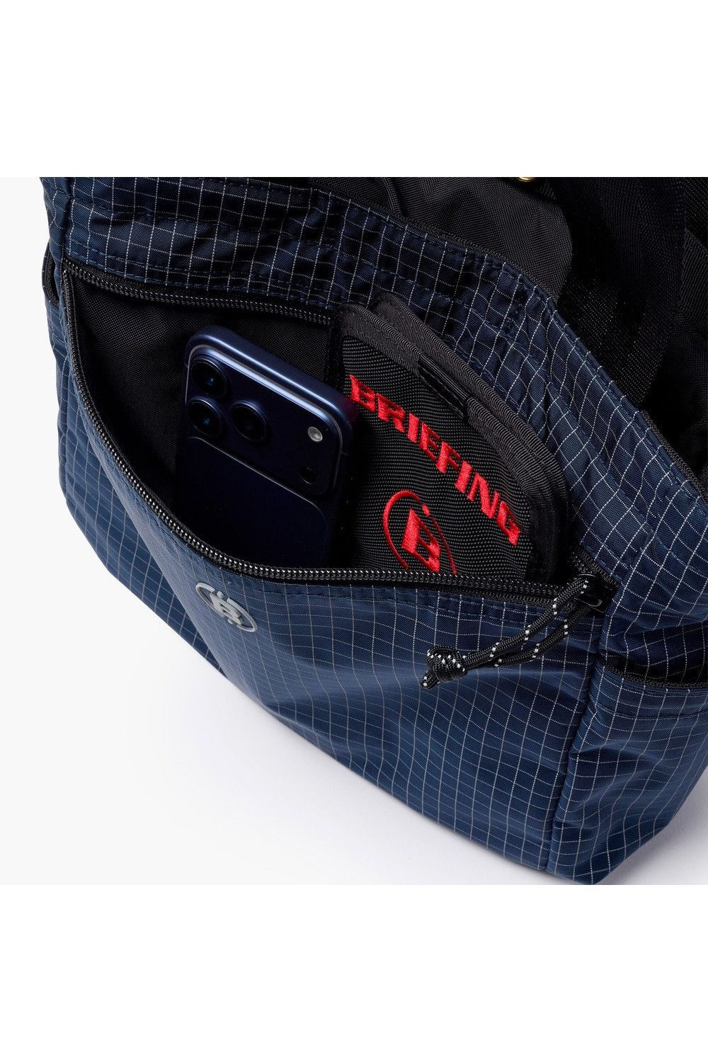 【26AW】【REFLECTIVE COLLECTION】 2WAY CART TOTE REF / リフレクター生地 2WAYカートバッグ (ネイビー)