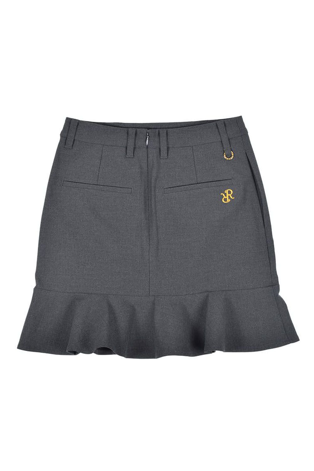 【レディース】 WOMENS SOFT THERMO PEPLUM SKIRT / 裏微起毛 ソフトサーモ ペプラム スカート (チャコール)*