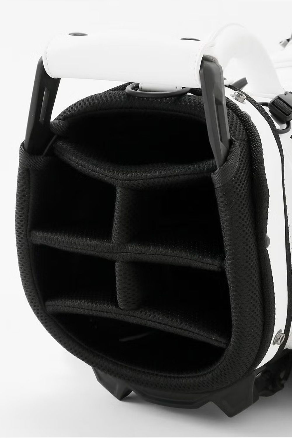 【銀行振込・代金引換不可】【返品・交換不可】 LEATER CADDIE BAG / レザー キャディバッグ (ベージュ/グレージュ)